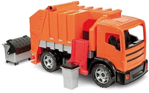 02166 - Camion Poubelle Orange et gris de 64cm - Picture 1 of 8