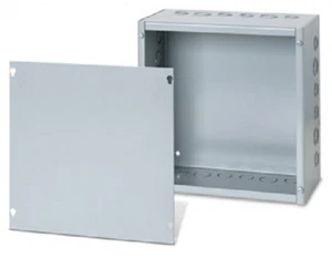 AUSTIN AB-666SBG caja de conexiones cubierta de tornillo metálico 6x6x6 gabinete-NEMA 1 - Imagen 1 de 1