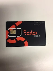 Lot de 10 cartes SIM solo standard uniquement. Pour une utilisation pour mobile solo uniquement au Canada. - Photo 1 sur 1