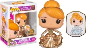 Cinderella Gold Enamel Pin Funko Pop Vinyl Exclusive Disney #222 - Picture 1 of 3