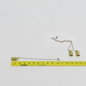 Hansen PDC2HK HK Series 5/8" Hydraulic Plug Dust Cap W/8" Chain Lot of 3 - Picture 1 of 8