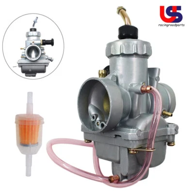 ROUNDSLIDE 28mm Carburetor compatible with YAMAHA DT100 ENDURO Carb 1974-1980 - Image 1 of 4