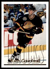 1995-96 Topps Russ Courtnall Vancouver Canucks #194