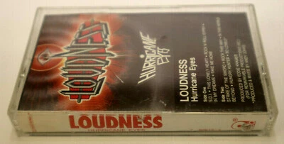 LOUDNESS ~ Hurricane Eyes Cassette Tape Japanese Asian Hard Rock Metal Band - Image 1 of 2