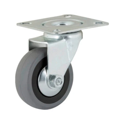 Ruote per Carrelli Mobili Set 4pz Girevoli 35Kg Ø50 - WÜRTH 0683567524 - Immagine 1 di 4