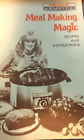 Nesco 1977 Cookbook Meal Making Magic Recipes Instructions Vintage