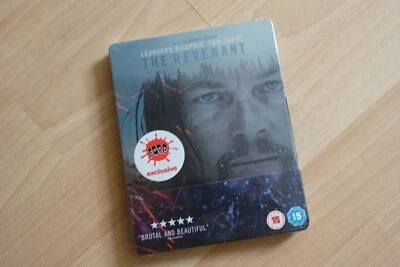THE REVENANT (2015) HMV Exclusive  Steelbook - New & Sealed - Image 1 of 3