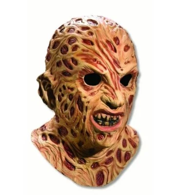Freddy Krueger Mask - Nightmare On Elm Street - Deluxe Costume Accessory - Adult - Image 1 of 2