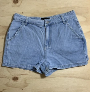 Dotti Shorts Womens 8 Blue Cotton polyester Blend Denim Light Pockets - Picture 1 of 12