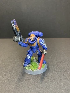 Warhammer 40k Infernus Capitán Pintado Ultramarines Marines Espaciales - Imagen 1 de 6