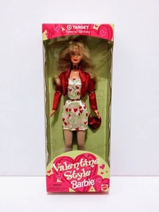 Muñeca Barbie Mattel 1998 estilo Valentine Target edición especial de colección - Imagen 1 de 9