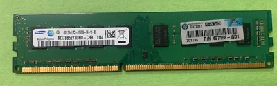 🟣Samsung 4GB 2RX8 PC3-10600U RAM MEMORY M378B5273DH0-CH9 *TESTED* - Image 1 of 2