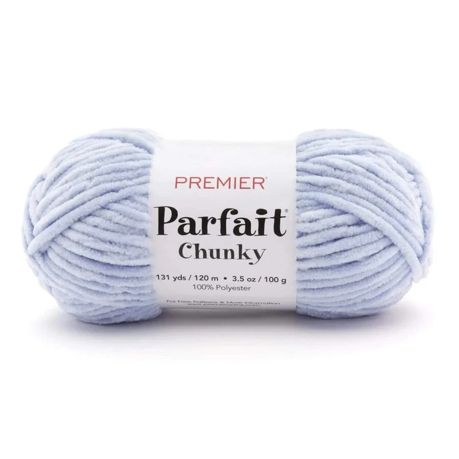 Premier Yarns Parfait Chunky Yarn - Pale Blue 1150-43 — 第 1/1 张图片