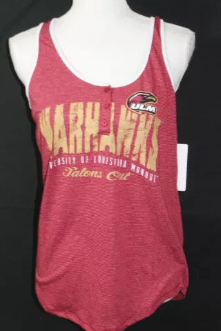 University of Louisiana at Monroe Warhawks ULM Tank Size M (C41) Cover