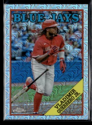 Vladimir Guerrero Jr - 2023 Topps 35th Chrome Silver Pack Mojo Refractor #T88C-9 - Image 1 of 2