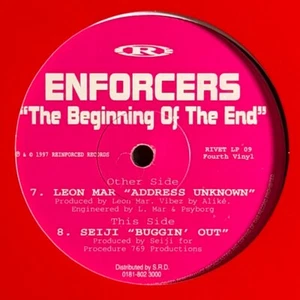 Leon Mar / Seiji DISC 4 ENFORCERS Drum & BassDNB Reinforced 09 12" Vinyl Record - Picture 1 of 4