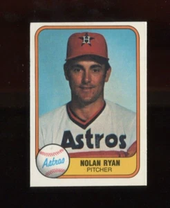 1981 Fleer Baseball #57 NOLAN RYAN Houston Astros ..NM/MT+ - Picture 1 of 2