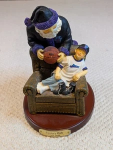 2001 Santa's Gift Utah Jazz Figurine Second in Limited Series Collectible NBA - Picture 1 of 4