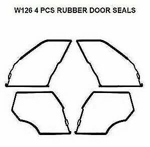 Sellos junta de impermeabilización 280S 250SE 280SE 500SE Mercedes Benz W126 4 puertas Foto 1 de 1