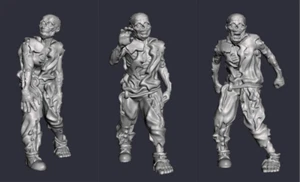 Unarmed Zombies D&D Bestiary 3 Multi Listing 28mm 32mm - Bild 1 von 5