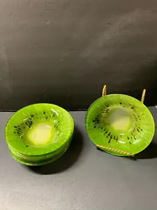 L. Dake & Zn. Van der Madeweg 13 -15 ceramic Fruit Honey Dew Melon Bowls 8 Piec - Picture 1 of 7