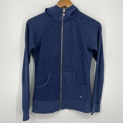 Victoria's Secret Sudadera con Capucha Cremallera Completa Para Mujer XS Azul Alas de Ángel Logo Cuello Simulado Y2K Foto 1 de 4