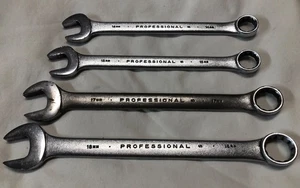PROTO PROFESSIONAL METRIC WRENCH SET, 4 pc, 14, 15, 17, and 18 mm, made in USA - Picture 1 of 6