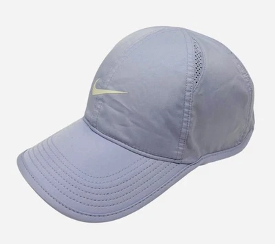 耐克 Featherlight Dri Fit 跑步轻便运动帽薰衣草成人 — 第 1/4 张图片