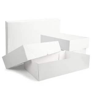 12 Scatole Regalo Premium Large per Regali - Scatole Regalo Bianche Extra Large con... - Foto 1 di 7
