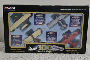 NEW Corgi 100 Years of Flight the Pioneering Years Collectible Set Vintage 2003 - Picture 1 of 8
