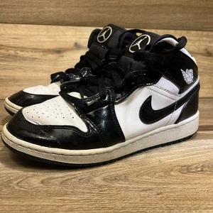 Nike Air Jordan 1 Mid SE All Star Fibra de Carbono Blanco DD2192-001 Zapatos Juveniles 6Y - Imagen 1 de 8