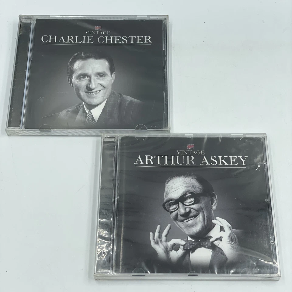 Vintage British Comedy [CD] 2 Disc Bundle • Arther Askey/Charlie Chester  Sealed - Image 1 of 4