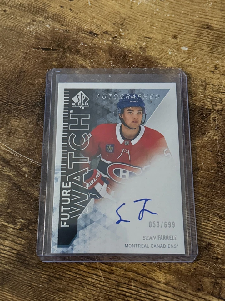 2023-24 SP Authentic 2013-14 Retro Future Watch /699 Sean Farrell Rookie Auto RC - Image 1 of 1