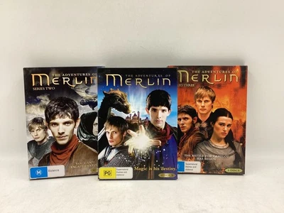 The Complete Seasons 1,2 & 3 Of Merlin DVD Set - Region 4 (H5) NS#8772 - Bild 1 von 4