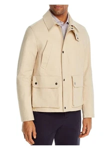 DYLAN GRAY Mens Beige Zip Up Jacket M - Picture 1 of 6