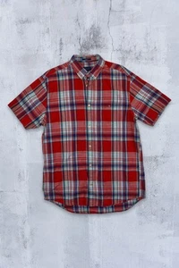 Gant Classic Checked Short Sleeve Shirt Size: L   41/42 - Picture 1 of 4