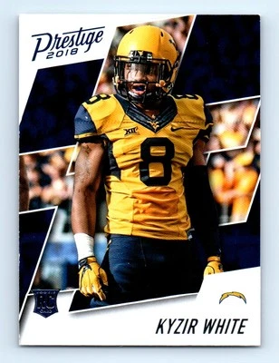 2018 Panini Prestige Kyzir White RC Los Angeles Chargers #299 - Image 1 of 2