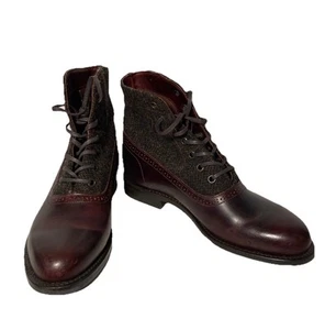 WOLVERINE Marcelle Boot-1000 Mile Collection-Harris Tweed Accents-Sz 8.5-NEW - Bild 1 von 7
