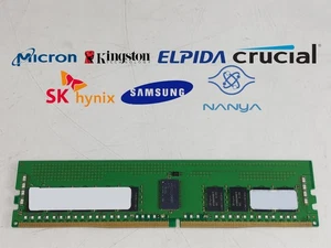 Major Brand 16 GB DDR4-2666V PC4-21300 1Rx4 1.2V RDIMM Server RAM - Picture 1 of 6