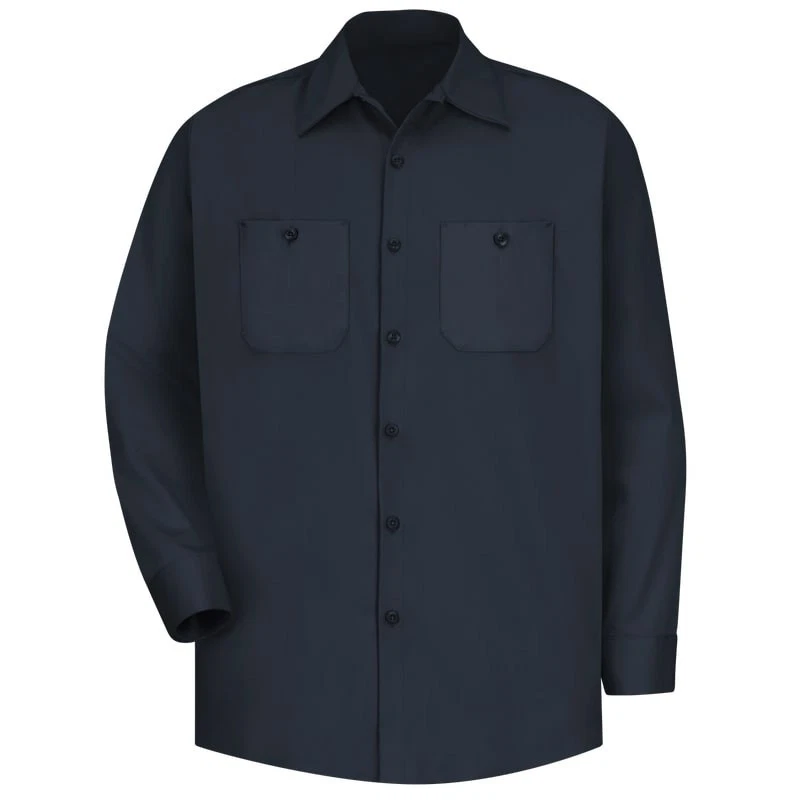 Red Kap Men's Wrinkle Resistant Long Sleeve Cotton Work Shirt - Image 1 of 1