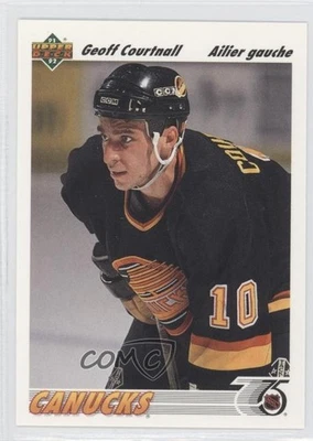 1991-92 Upper Deck French Geoff Courtnall #467 - Image 1 of 2
