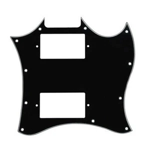 Schwarze Kratzplatte für SG G310 Gitarren schützt und erhöht den Stil Ihrer Gitarre - Bild 1 von 7