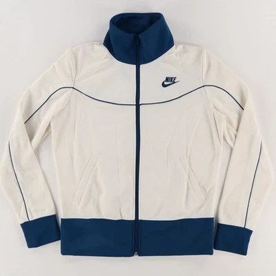 Nike Sportswear Track Jacket White Teal  Women's M - Image 1 of 4
