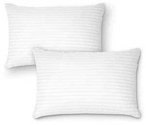 Size Bed Pillows, Standard (Pack of 2), White 2 Count - Imagen 1 de 7