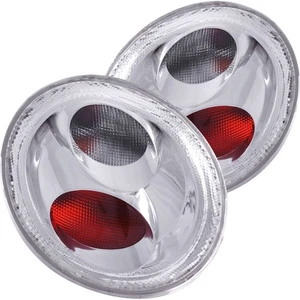 Chrome Clear Lens Tail Light Assembly fits 1999-2005 Volkswagen Beetle - Picture 1 of 2