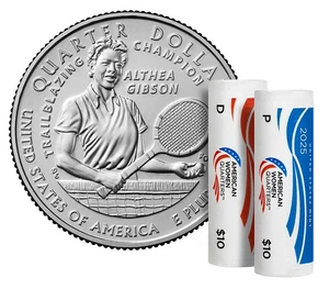 2025 P&D Althea Gibson American Women Quarter 2 Coin Set **VORVERKAUF 21. OKTOBER* - Bild 1 von 2