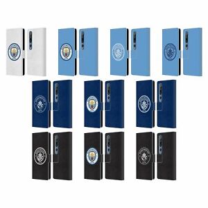 OFFICIAL MANCHESTER CITY MAN CITY FC BADGE LEATHER BOOK CASE FOR XIAOMI PHONES