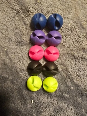 50 X Mini Clip/Grip Cable Organizer Peel & Stick 3M adhesive - Image 1 of 3