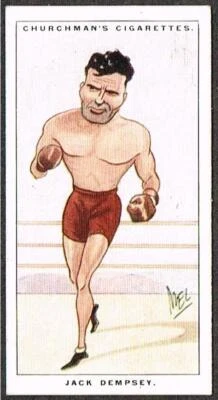 07, Sport Card, 1938 Churchman, Boxing Personalities, #13, Boxing, Jack Dempsey - Image 1 of 3