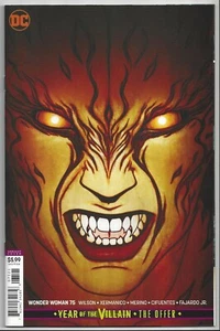 Wonder Woman #75 (2016) ~ Card Stock Variant ~ Near Mint + 9.6 - Bild 1 von 2